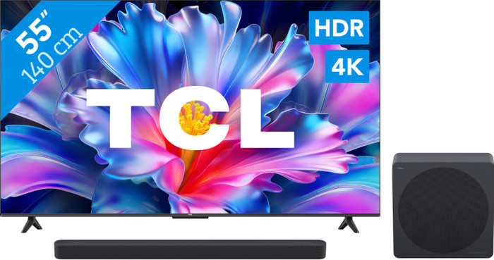TCL LED 55 Zoll P6L (2026) + TCL A65K Main Image