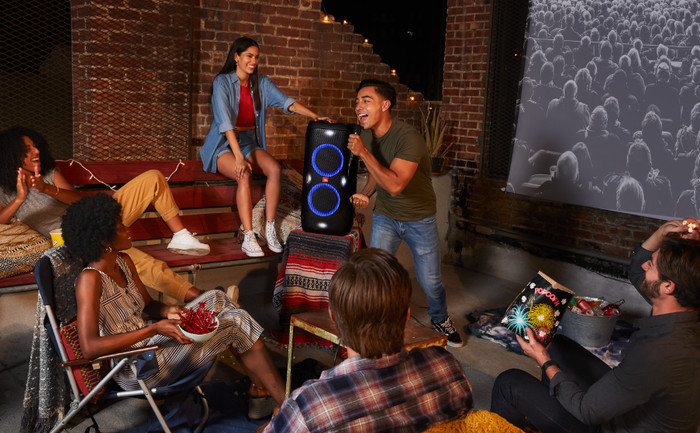 JBL Partybox 310 produkt in gebrauch
