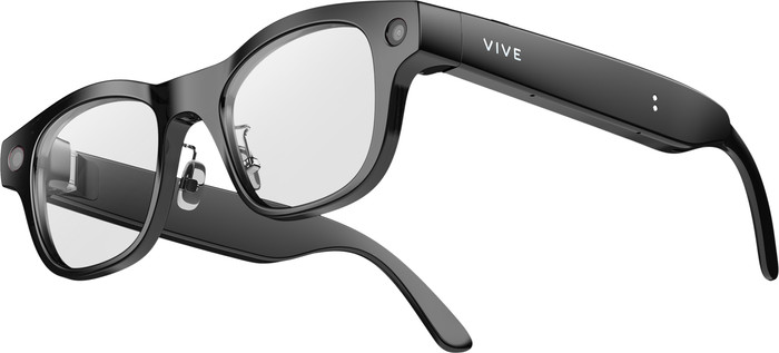 HTC VIVE Eagle AI Glasses Photochromic Rectangular Black right side