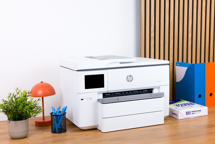 HP OfficeJet Pro 9730e product in use