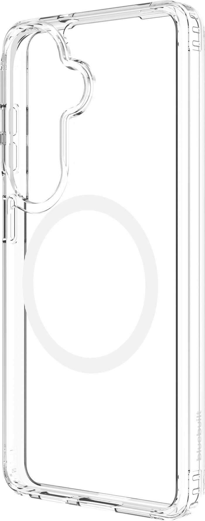 BlueBuilt Protective Back Cover with Magnet Galaxy S26 Transparent right side