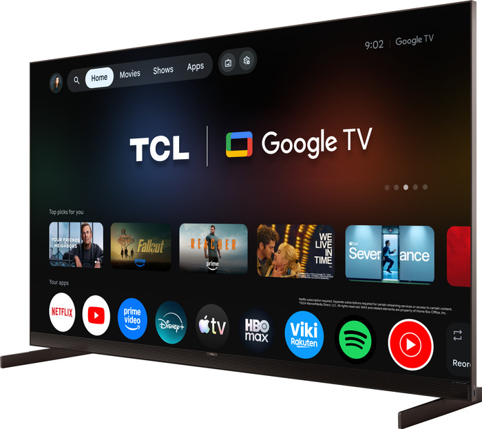 TCL SQD Mini-LED 75 Zoll X11L (2026) vorne