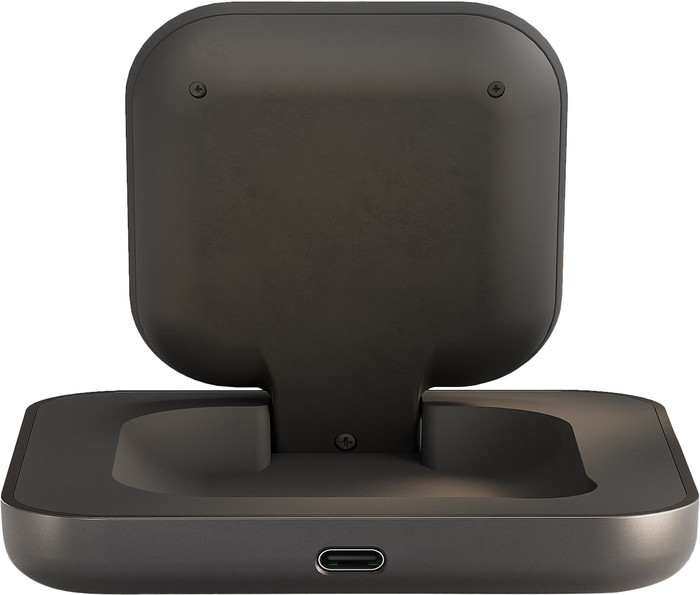 ZENS MagSafe und Qi2 Kabelloses Ladegerät 15 W mit Ständer Schwarz rückseite