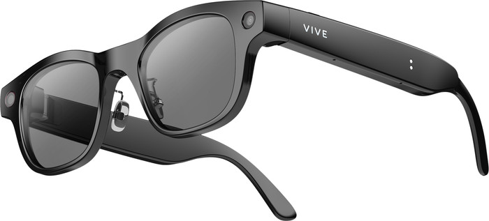 HTC VIVE Eagle KI-Brille Sonnenbrille Rechteckig Schwarz rechte seite