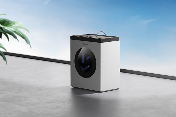 Ecovacs WINBOT W3 OMNI produkt in gebrauch