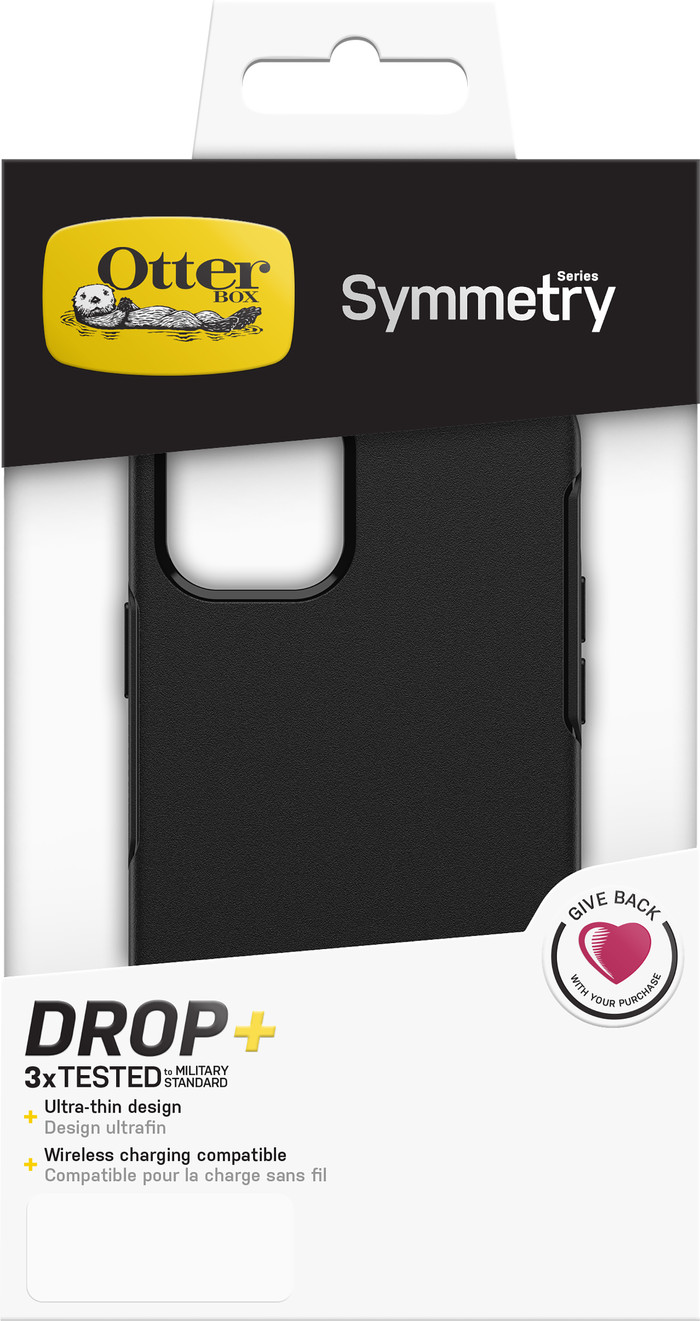Otterbox Symmetry Apple iPhone 12 / 12 Pro Backcover Schwarz null