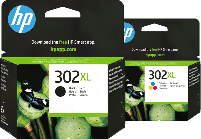 HP 302XL Cartridge Combo Pack Main Image