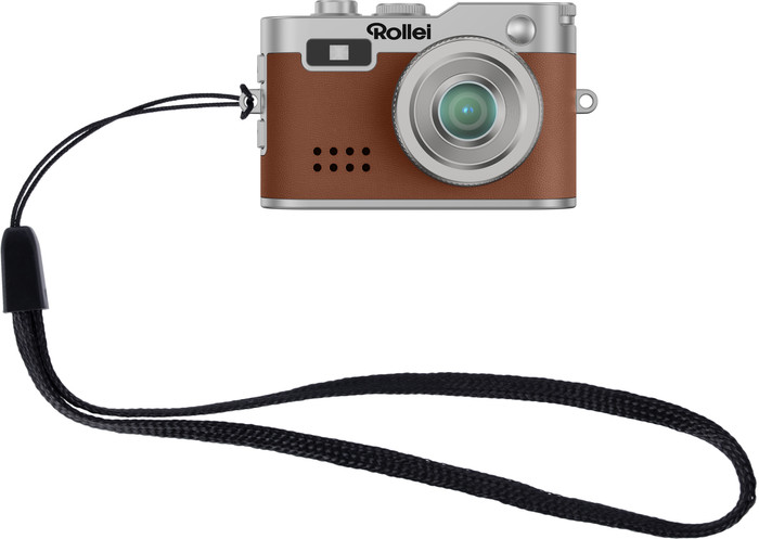 Rollei Mini Digitalkamera Braun vorne