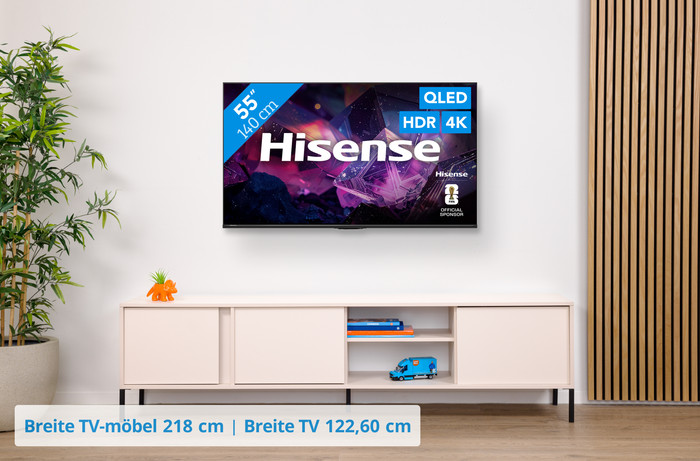 Hisense QLED 55 Zoll E79S PRO (2026) visuelles Coolblue 1