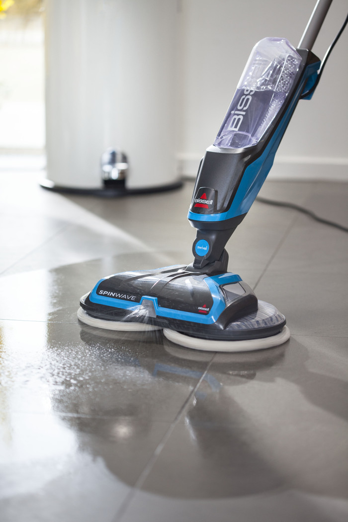 BISSELL 20522 SpinWave Floor Cleaner product in use