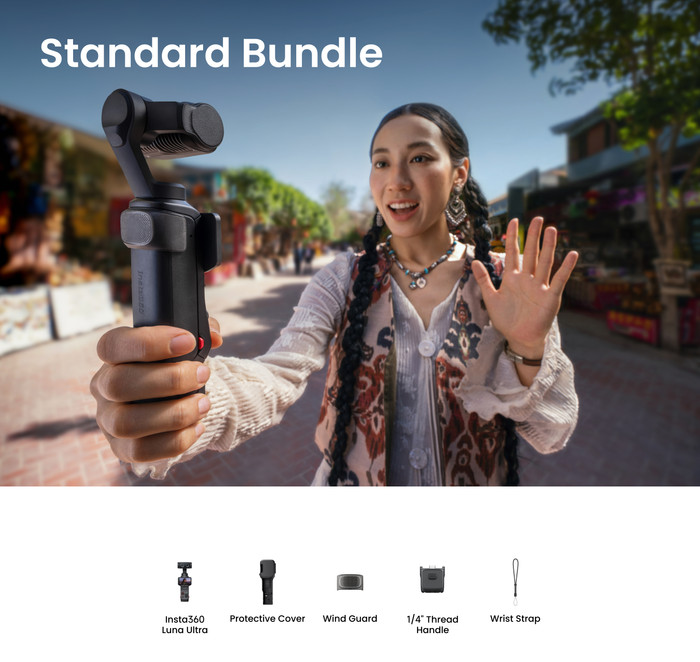 Insta360 Luna Ultra Black visual supplier