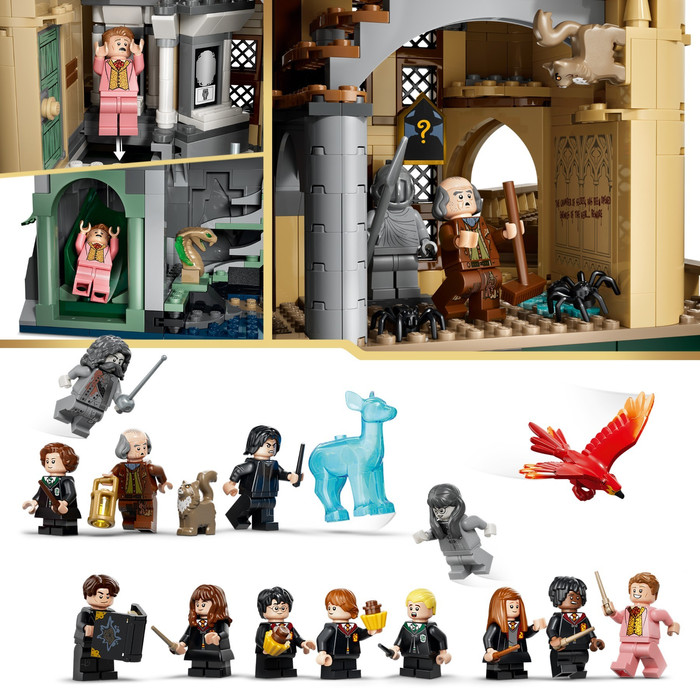 LEGO Harry Potter Schloss Hogwarts: Ostflügel 76473 detail