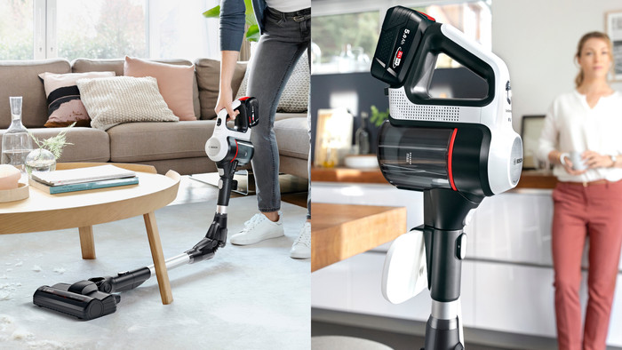 Bosch Unlimited 7 BSS715CARP produkt in gebrauch