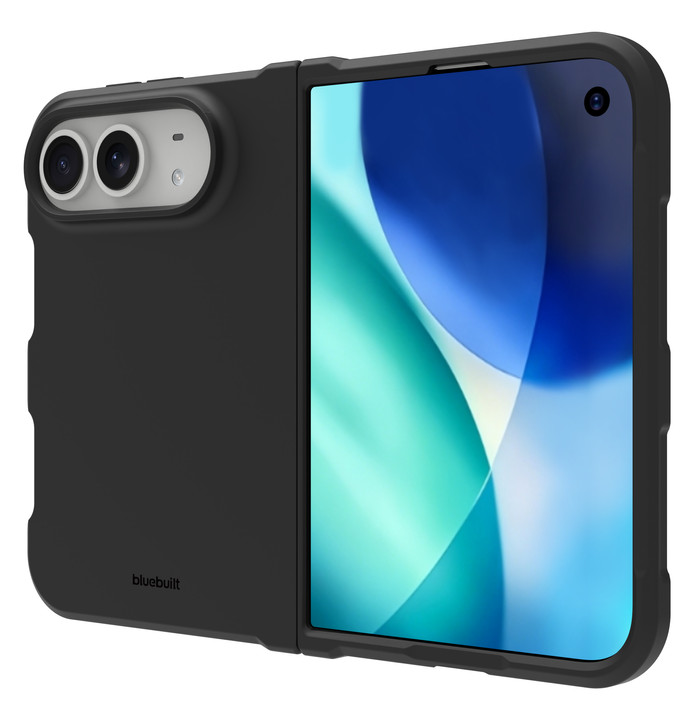 BlueBuilt Protective Backcover iPhone Duo Schwarz rechte seite