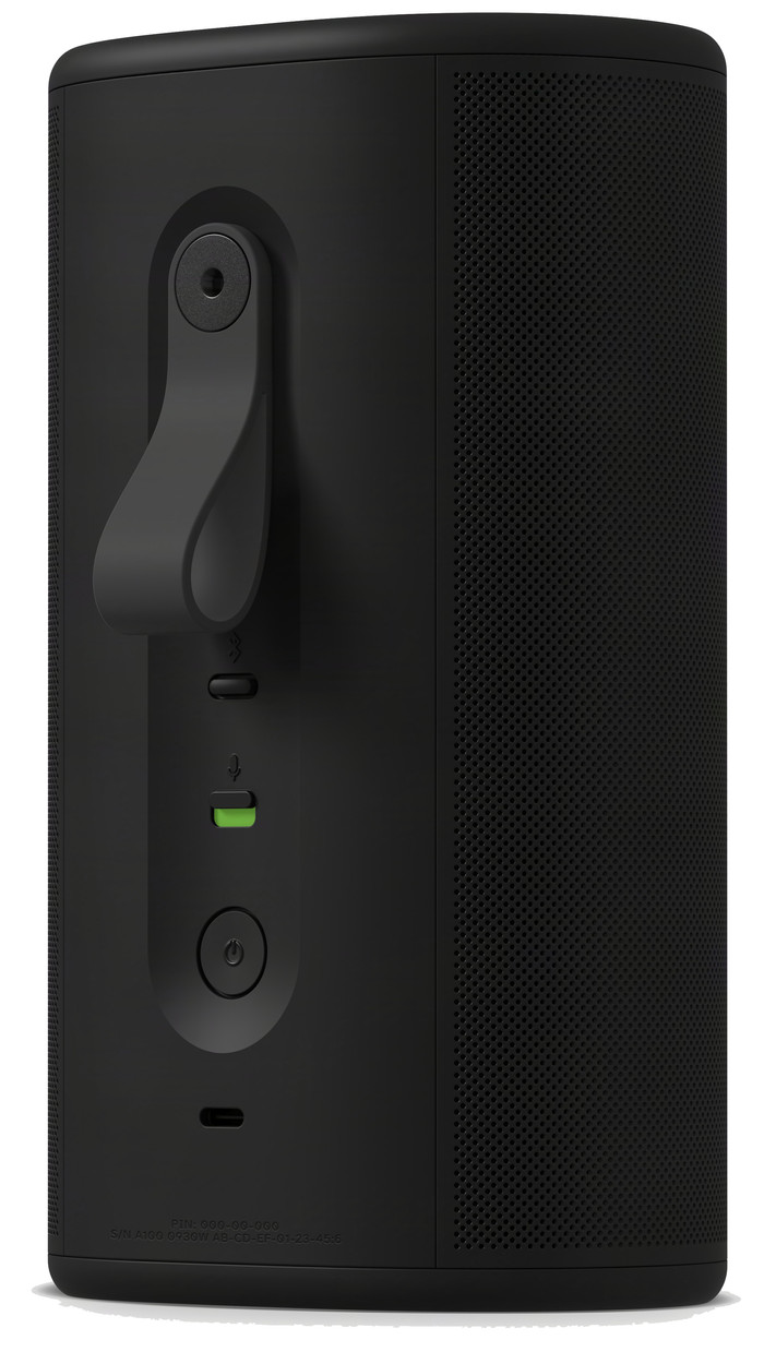 Sonos Play Schwarz rechte seite