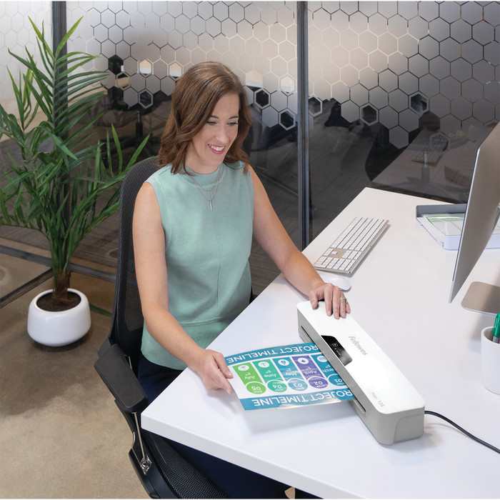 Fellowes Ion A4 produkt in gebrauch