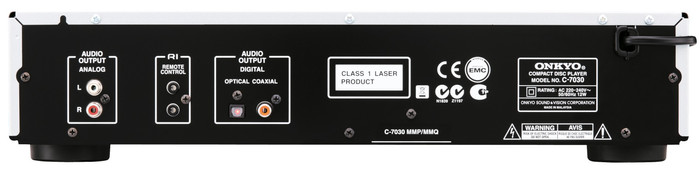 Onkyo C-7030 Black back