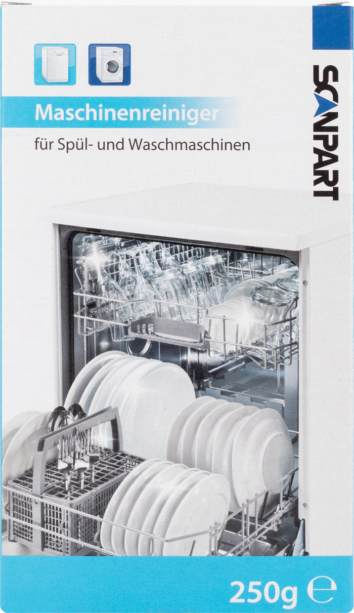 Scanpart Reiniger für Spülmaschine und Waschmaschine verpackung