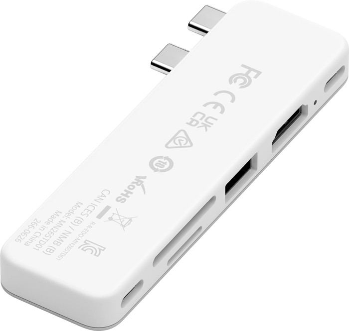 Satechi USB-C Snap Hub Silber unten