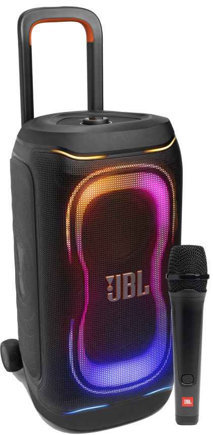 JBL PartyBox 330 Schwarz + JBL PBM100 Main Image