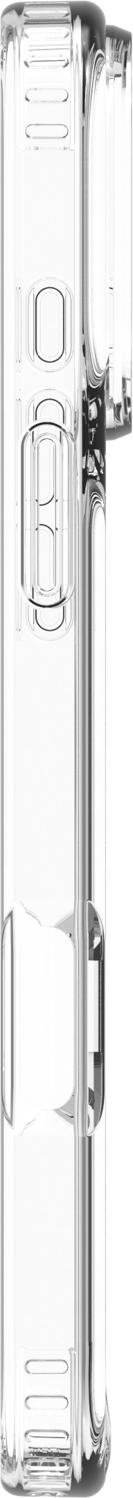 BlueBuilt Protective Cover iPhone 17 Pro Max Transparent + Privacy Protector Duo Pack left side