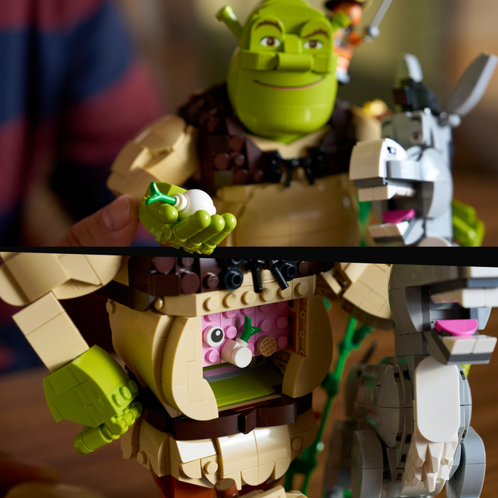 LEGO Shrek, Esel und Der Gestiefelte Kater 72423 produkt in gebrauch