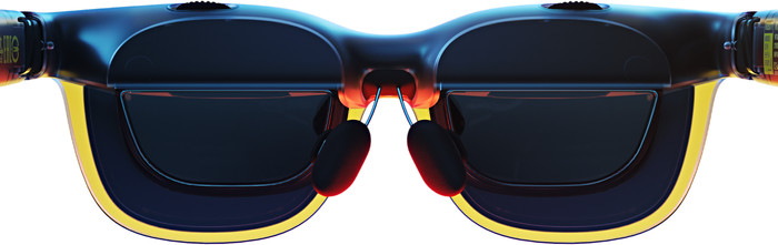 VITURE x Cyberpunk 2077 Luma Cyber XR-Brille rückseite