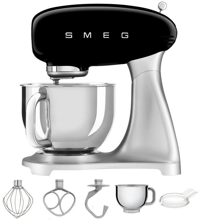 SMEG SMF02BLEU Schwarz Main Image