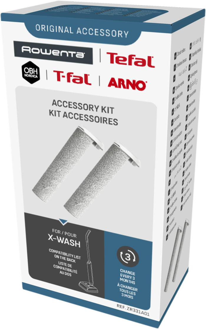 Rowenta ZR331A accessory set X-Wash packaging