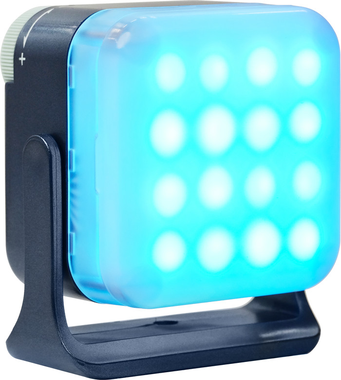 Nanlite Pico LED Mini Pocket Light Midnight Blue product in use