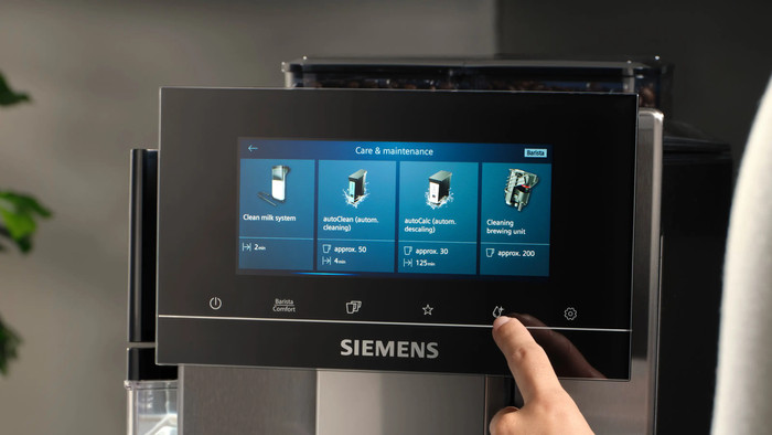 Siemens Entkalkungskartusche TZ800Z2 produkt in gebrauch