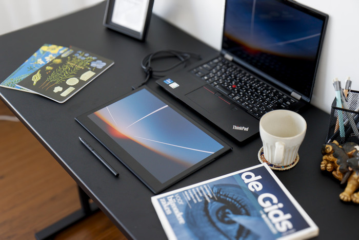 Wacom Movink 13 produkt in gebrauch