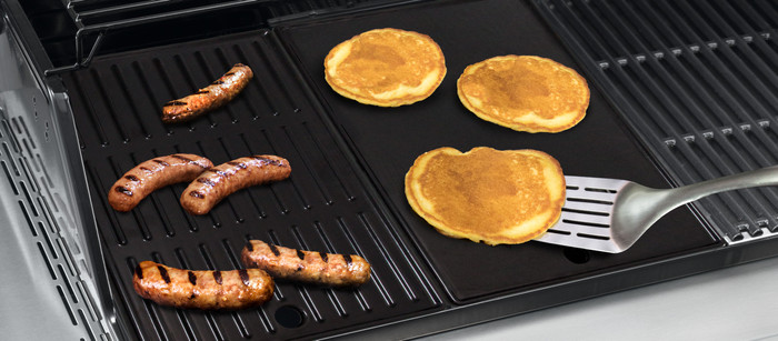 Charbroil 3 Burner Grillplatte produkt in gebrauch