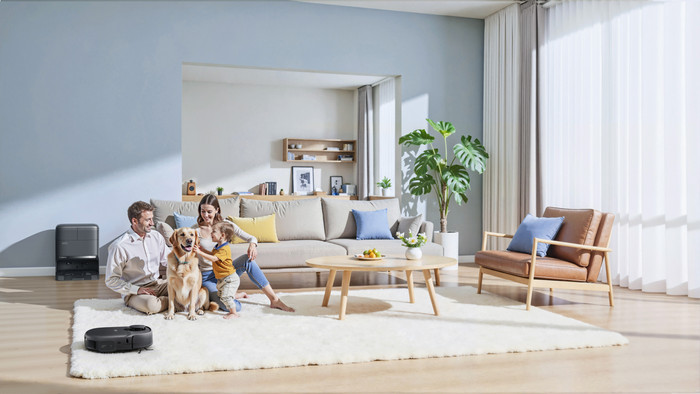 eufy Omni C28 produkt in gebrauch