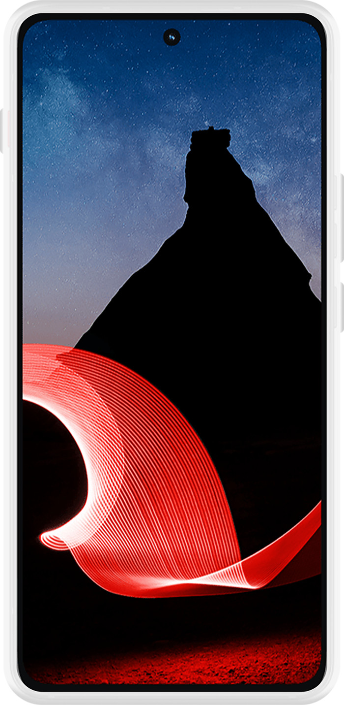 Just in Case Soft Design Motorola ThinkPhone Backcover Transparent vorne