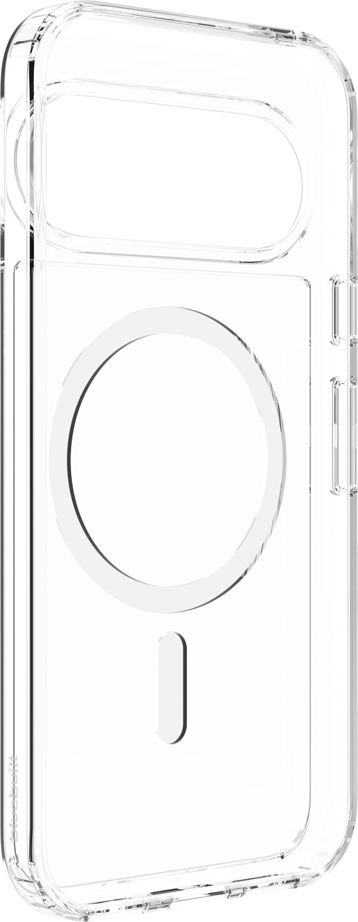 BlueBuilt Protective Backcover mit Magnet Google Pixel 11 Transparent rechte seite