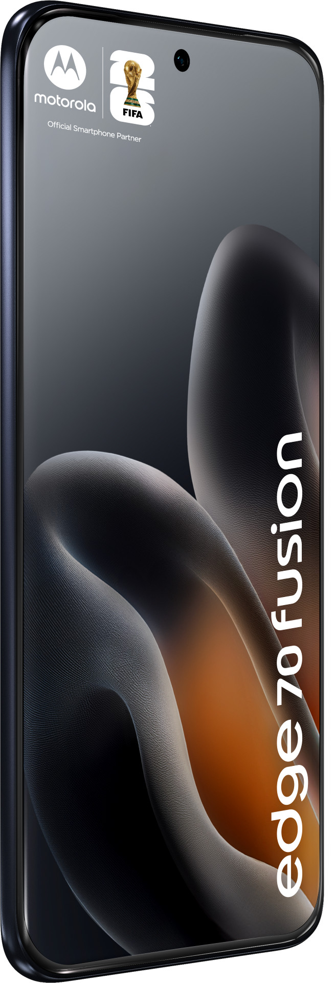 Motorola Edge 70 Fusion 256GB Schwarz 5G vorne