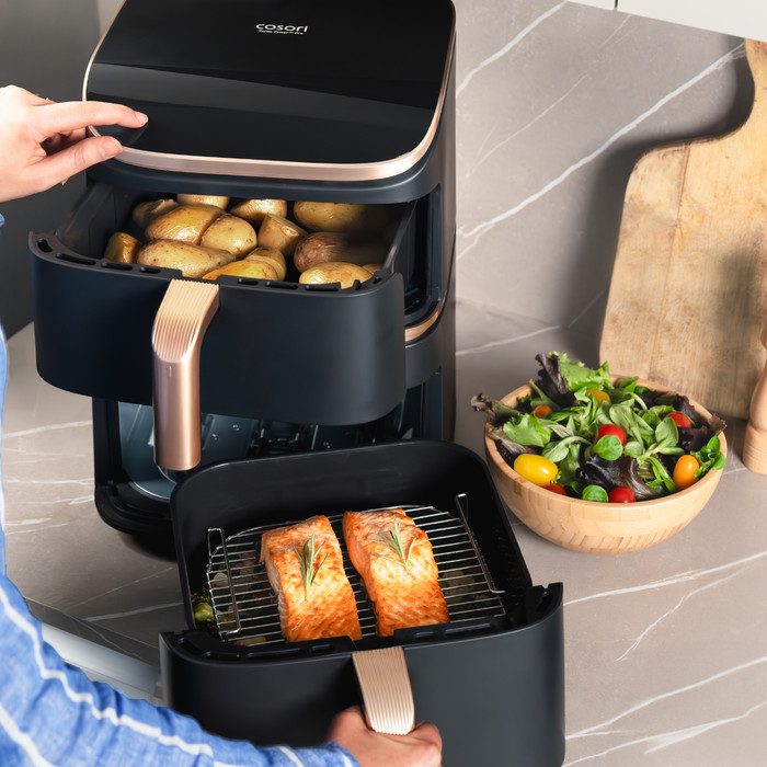 Cosori Turbo Tower Pro Smart produkt in gebrauch
