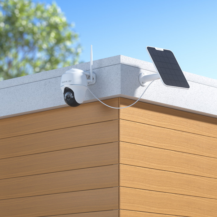 Reolink Argus B440 + Solar Panel 2 produkt in gebrauch