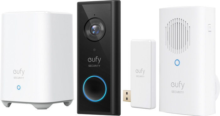 Eufy Video Doorbell Battery Set + Chime Main Image