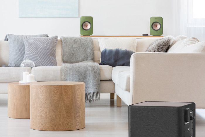 KEF KW1 Wireless Subwoofer-Adapter-Set null