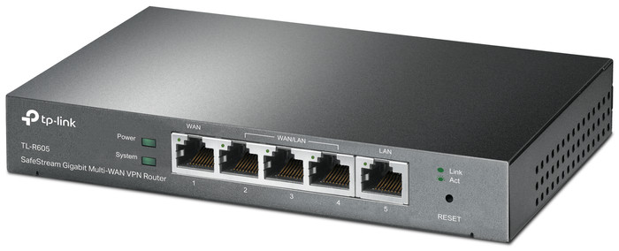 TP-Link Omada ER605 right side