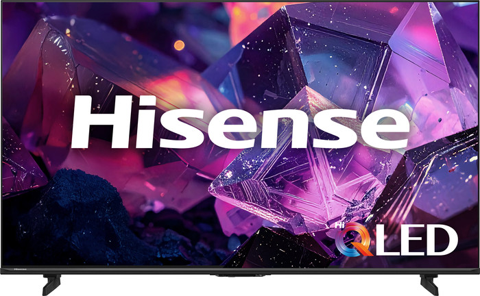Hisense QLED 55 Zoll E79S PRO (2026) + Hisense HS3100 vorne