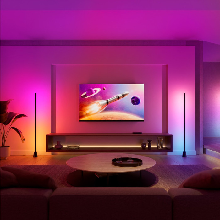 Philips Hue Play Floor Lamp White and Color product in use