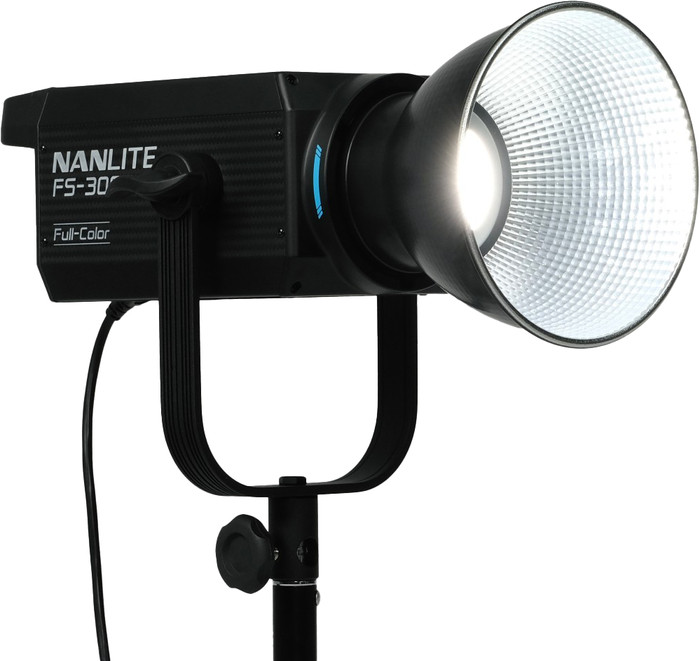 Nanlite FS-300C LED RGBW Spot Light left side