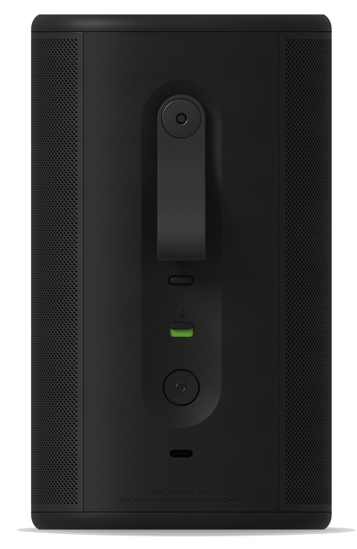 Sonos Play Schwarz rückseite