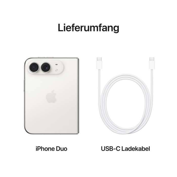 Apple iPhone Duo 2TB Weiß visueller lieferant