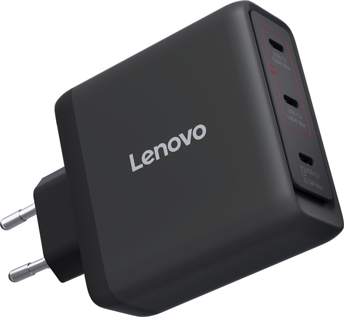 Lenovo Multi-Port USB-C 100 W GaN-Ladegerät rechte seite