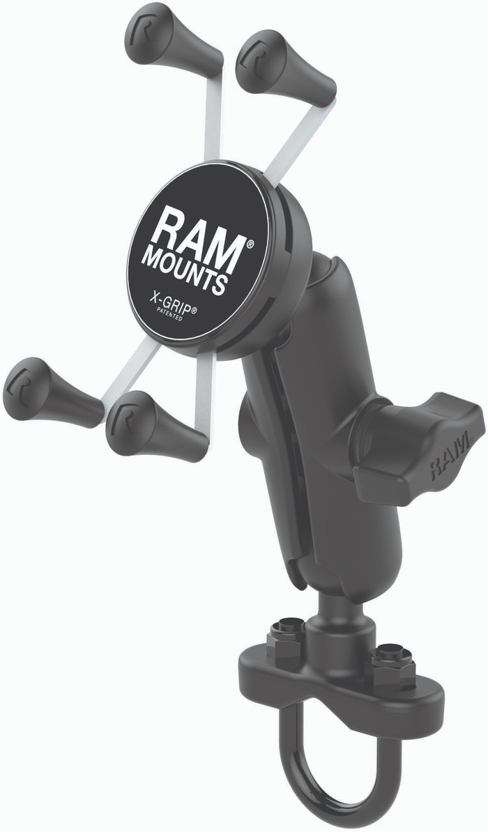 RAM Mounts U-Bolt Phone Mount Motorcycle Handlebar Small null