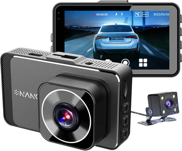 Nanocam M19 2CH Dual Full HD 32GB rückseite